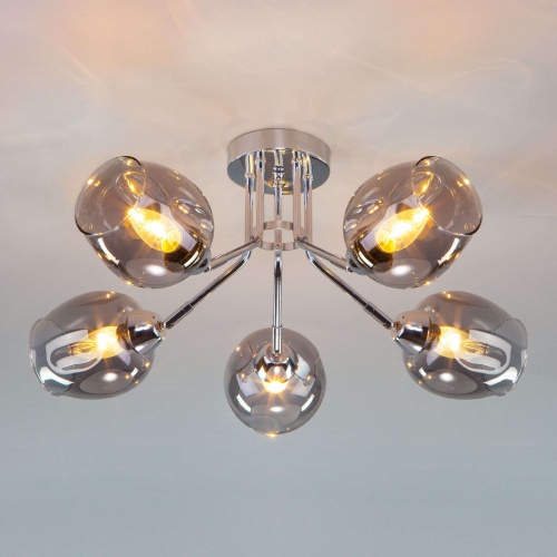 Потолочный светильник Eurosvet 30164/5 хром