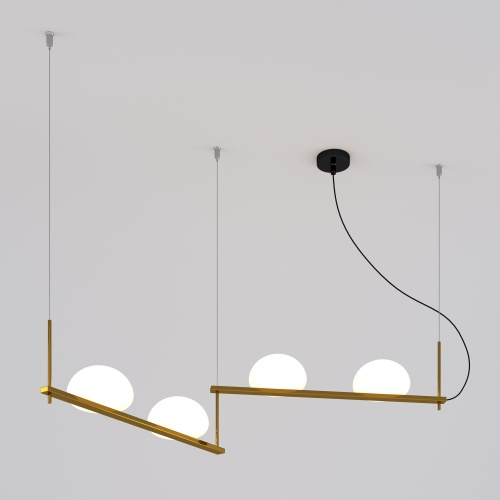 Подвесной светильник Eurosvet 70145/4 латунь