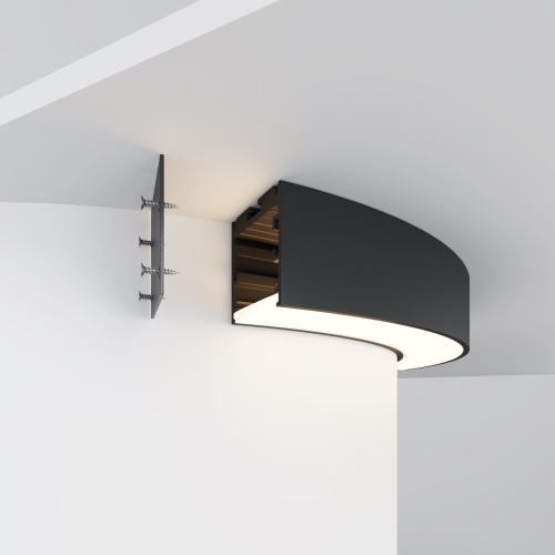 Профиль Led Strip ALM-3535R-B-D-90°-0.3M