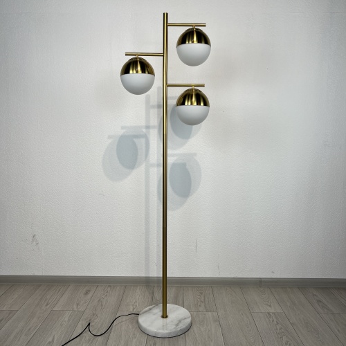 Торшер Geneva Glass Floor Lamp Triple от Imperiumloft 85502-22