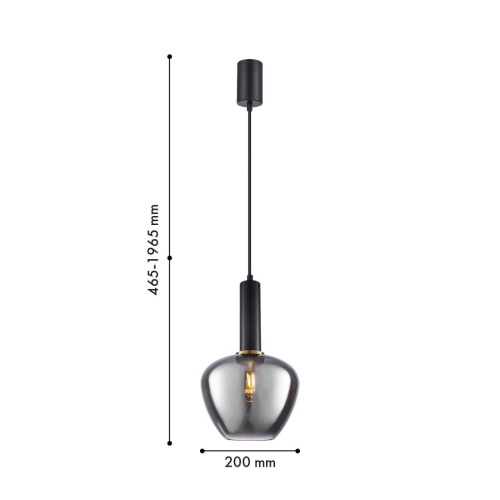 Подвес F-Promo 4357-1P, подвес, D200xH465/1965, 1xE27x40W, excluded