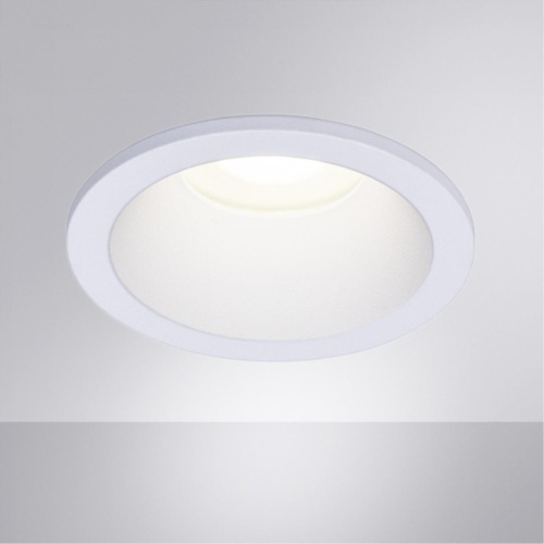 Точечный встраиваемый светильник Arte lamp A2869PL-1WH Светильник потолочный встраиваемый HELM для MR16 Ø85x44мм белый IP44 монтаж Ø80мм