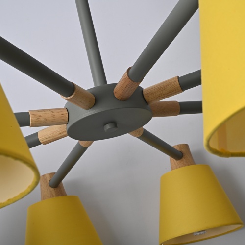 Потолочная Люстра На Штанге Natura A Yellow 8 от Imperiumloft 177990-26
