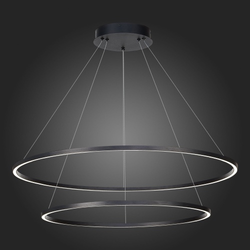 ST605.443.91 Светильник подвесной ST-Luce Черный/Белый LED 1*91W 4000K Подвесные светильники
