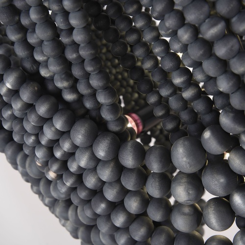 Подвесная люстра Amelia Wood Bead Chandelier 123352-22