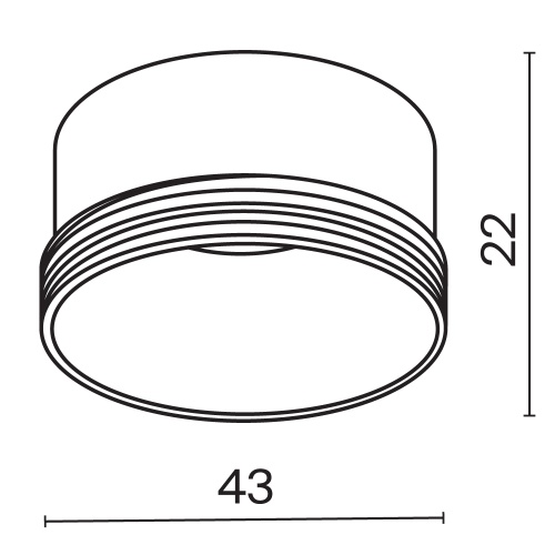 Комплектующие для светильника Technical RingS-5-W