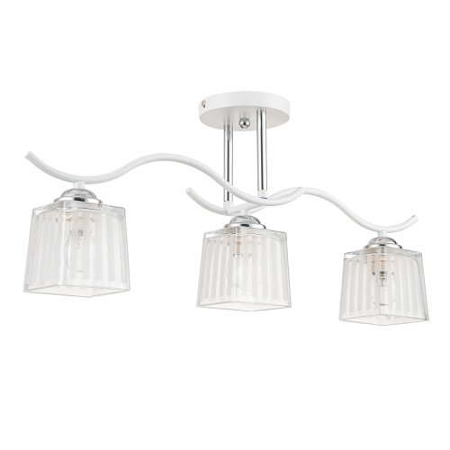 Потолочный светильник Escada 535/3PL E27*40W Chrome/White