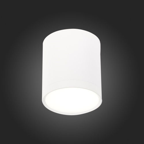 ST113.542.05 Светильник потолочный Белый LED 1*5W 4000K 390Lm Ra&gt;90 120° IP20 D68xH75 170-240V Накладные светильники