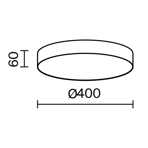 Потолочный светильник Technical C032CL-45W4K-RD-W