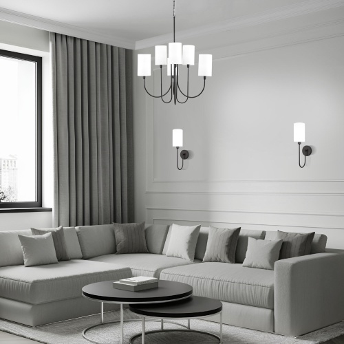  Eurosvet 60164/6/ подвесной светильник/ черный Smart