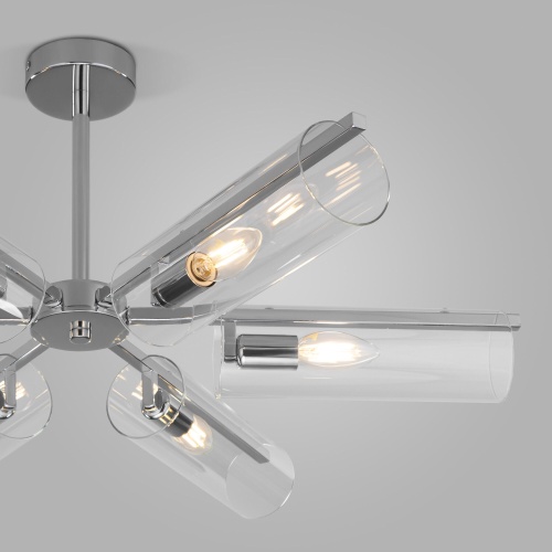 Потолочный светильник Eurosvet 70144/6 хром