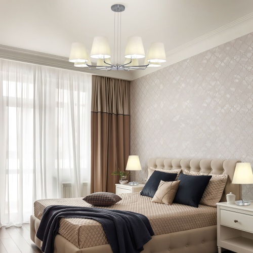 Подвесной светильник хром Eurosvet 60155/8