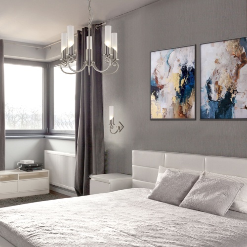 Настенный светильник Eurosvet 60117/1 никель