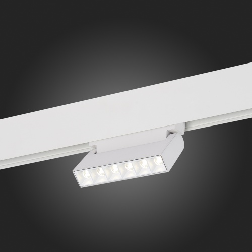 ST364.546.06 Магнитный трековый светильник белый LED 1*6W 4000K 532Lm Ra&gt;80 36° IP20 L120xW22xH108 4 SKYLINE 48
