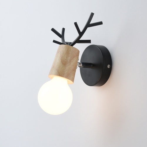 Бра С Рожками Deer A Wood/Black от Imperiumloft 181043-26