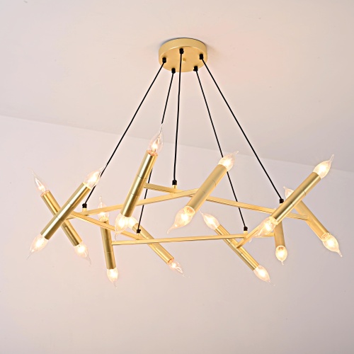 Подвесной Светильник Jonathan Browning Le Pentagone Chandelier 20 Light от Imperiumloft 123487-22