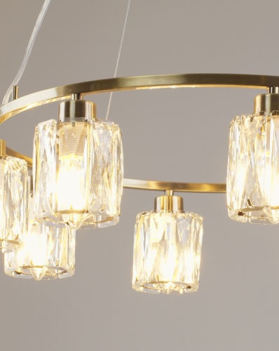 Люстра подвесная Moderli V11685-8P Prismique