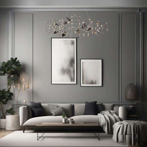  Eurosvet 90369/15/ подвесной светильник/ черный жемчуг