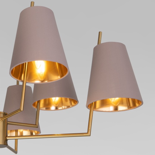 Потолочный светильник Eurosvet 60173/8 латунь Smart