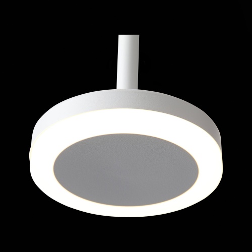 ST104.503.06 Светильник подвесной Белый LED 1*6W 3000K 468Lm Ra&gt;80 120° IP20 D112xH184 170-240V Подвесные светильники