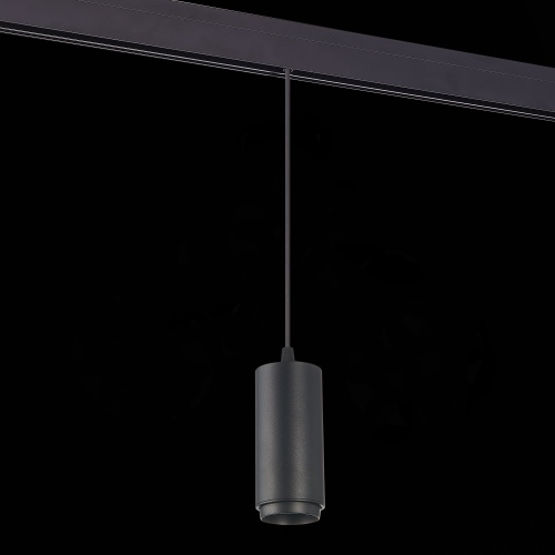 ST357.433.06 Магнитный трековый светильник подвесной ZOOM Черный LED 1*6W 3000K 667Lm Ra&gt;80 10-60° I SKYLINE 48