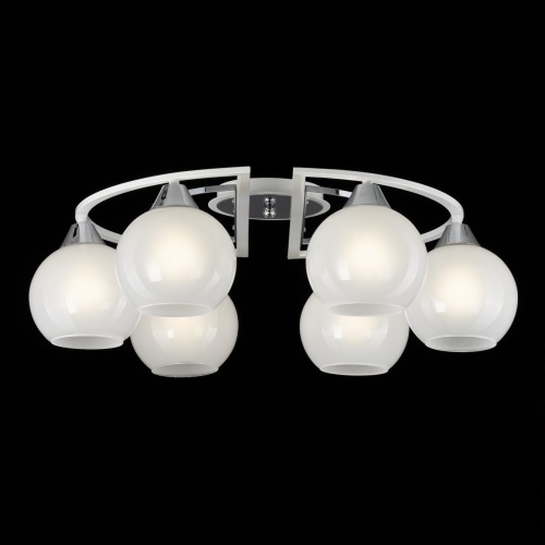 CL121160 Отто Белый+Хром Св-к Люстра