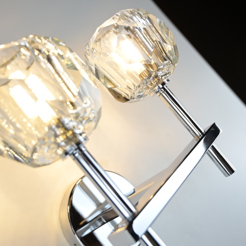 Бра  Boule De Cristal Double Sconce Chrome от Imperiumloft 156049-22