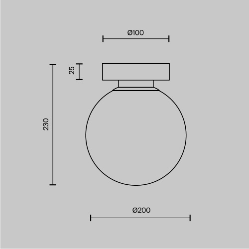 Настенный светильник (бра) Maytoni MOD321WL-01B1