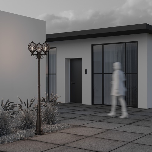 Садово-парковый светильник Outdoor O023FL-03G