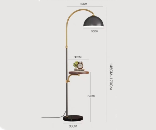 Торшер Kink Light Памир черный 07047,19