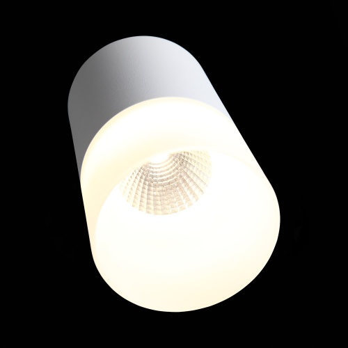 ST100.502.05 Светильник потолочный Белый LED 1*5W 3000K 390Lm Ra&gt;80 120° D64xH110 170-240V Накладные светильники