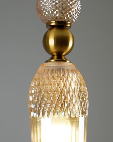 Светильник подвесной Moderli V10907-P Glassy