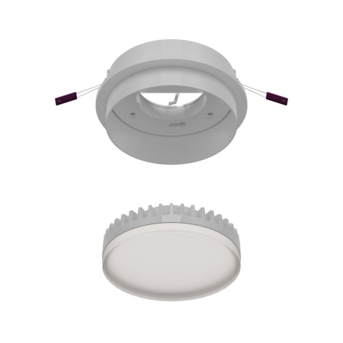 Врезной светильник Favourite 4537-1C, врезной светильник, D105xH38, cutout:D90, 1xGX53LEDx15W, IP20, excluded