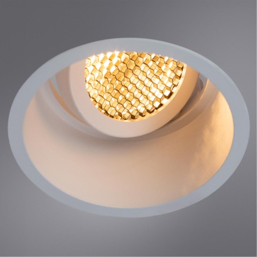 Точечный встраиваемый светильник Arte lamp A2163PL-1WH Светильник потолочный встраиваемый KANG для MR16 Ø81x54мм белый IP20 монтаж Ø75мм
