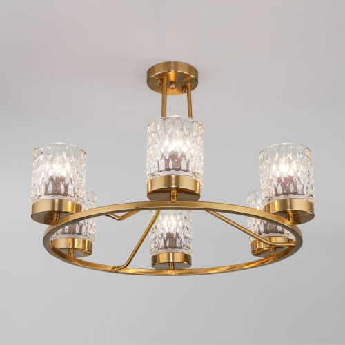 Потолочный светильник Eurosvet 60127/6 латунь