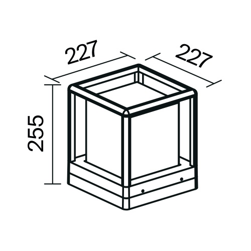 Ландшафтный светильник Outdoor O455FL-01GF