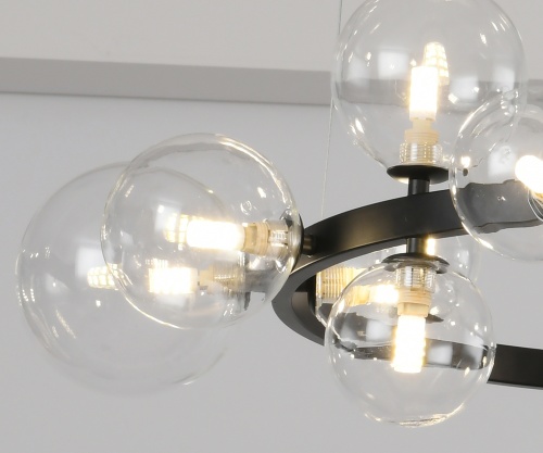 Люстра Kink Light Иона черный G9 07608-15A,19