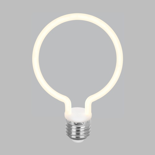 Светодиодная лампа Decor filament 4W 2700K E27 round белый матовый Elektrostandard BL156