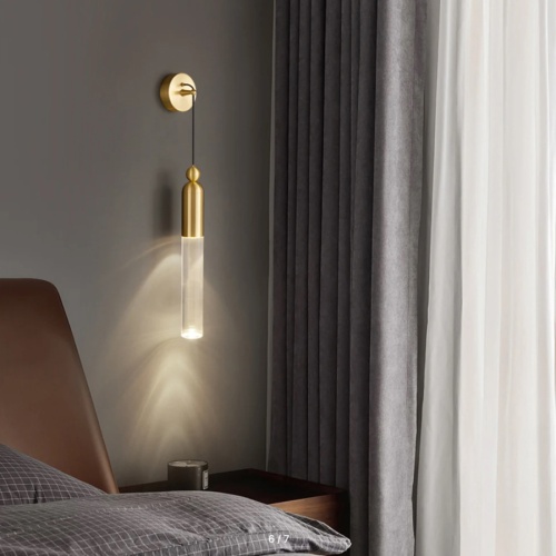 Настенный бра-светильник GELIS WALL Brass 346282-01