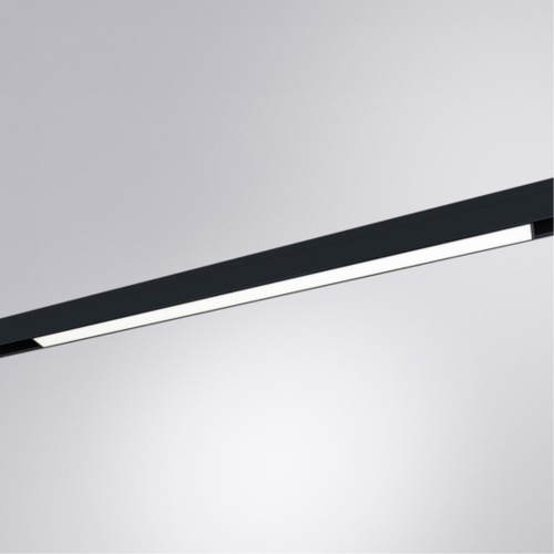 Магнитный трековый светильник Arte lamp A4633PL-1BK СВЕТИЛЬНИК ПОТОЛОЧНЫЙ LINEA 48В 15Вт 950Лм 4000К 90+ 120°