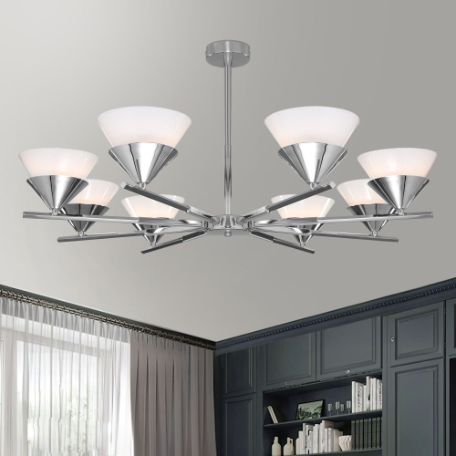 Потолочный светильник Eurosvet 70138/8 хром