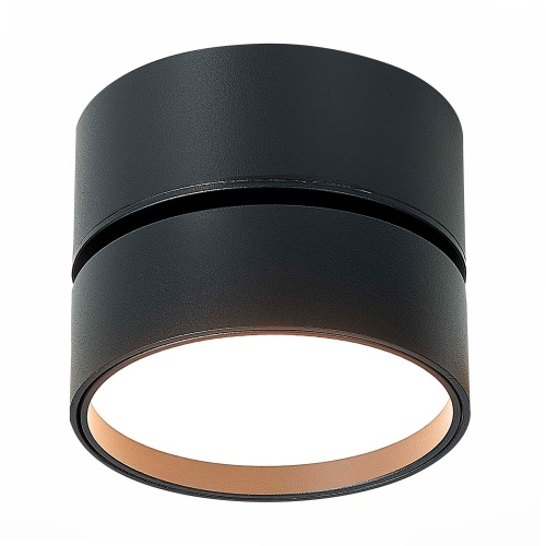 ST651.432.14 Светильник потолочный поворотный Черный LED 1*14W 3000K 1 100Lm Ra&gt;90 120° IP20 D105xH8 Накладные светильники