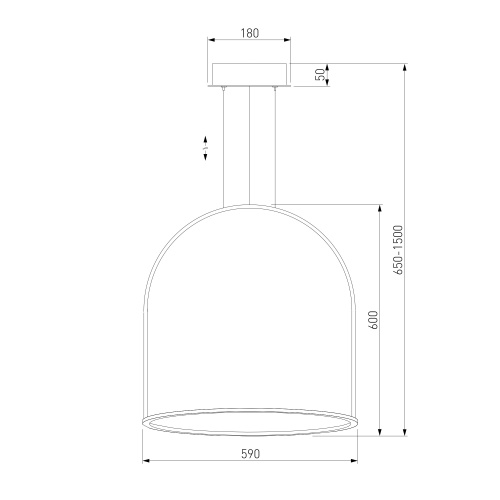 Подвесной светильник Eurosvet 90323/1 белый