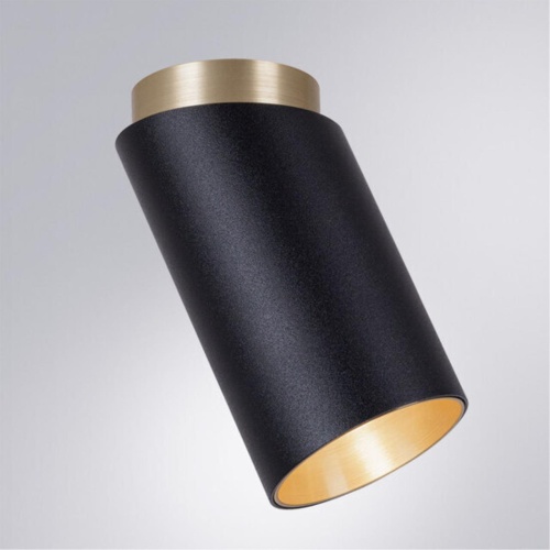 Накладной светильник Arte lamp A5360PL-1BK Светильник потолочный накладной CONE для MR16 Ø65x120мм черный IP20