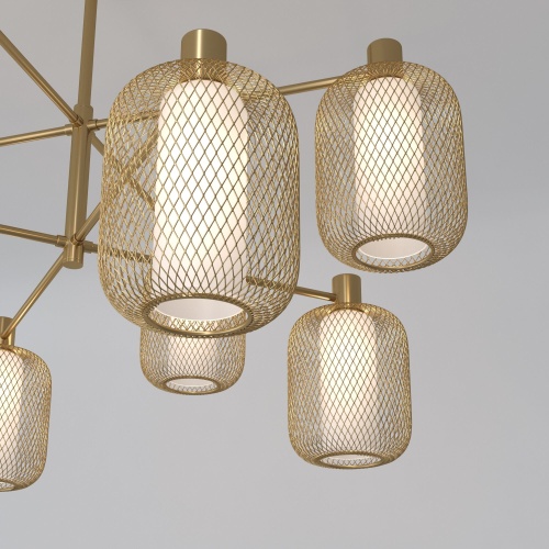  Eurosvet 30192/8 потолочный светильник золото