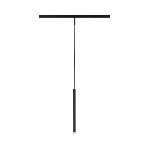 ST672.433.03 Магнитный трековый светильник Черный LED 1*3W 3000K 100Lm Ra>90 36° IP20 D18xH310 24V SUPER5