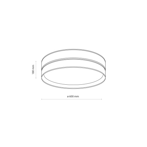Потолочный светильник TK Lighting 11791 Dorma бежевый