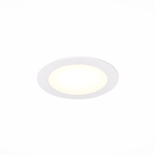 ST209.548.06 Св-к встр. Белый LED 1*6W 4000K 330Lm Ra80 110° IP20 D117xH18 90-265V Встраиваемые светильники
