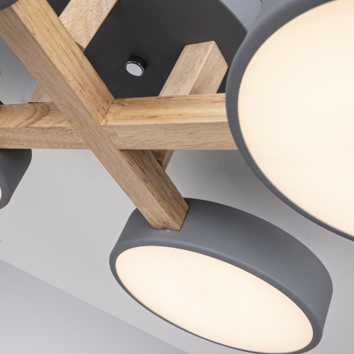 Потолочная люстра JOIST 4 Gray 178327-26