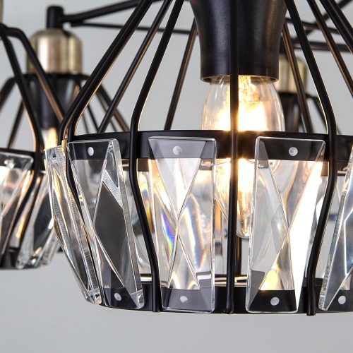 Потолочный светильник Eurosvet 70075/8 черный